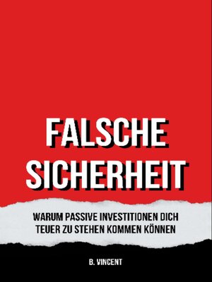 cover image of Falsche Sicherheit